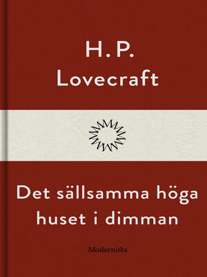 cover image of Det sällsamma höga huset i dimman